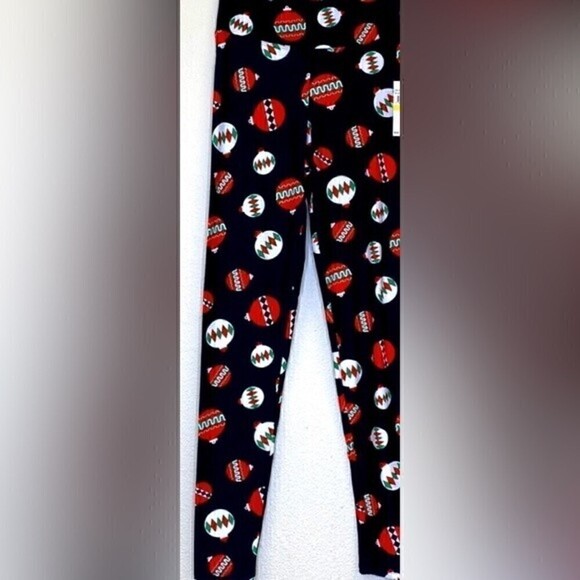 Holiday Printed Leggings Planet Gold Juniors' NWT - Picture 4 of 6